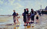 Oyster Gatherers of Cancale by John Singer Sargent